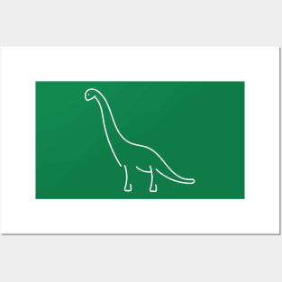 Dino-Line art Posters and Art